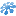 Фавикон: голубая снежинка с наклоном