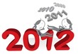 Новый год картинки 2012 - №1077