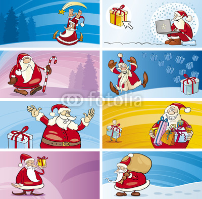 Баннеры с Дедом Морозом (8)