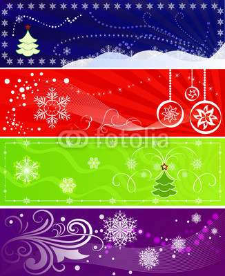 разноцветные новогодние баннеры (7)