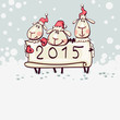 new year 2015 sheep  (9)