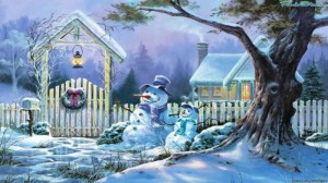Новогодний сценарий: "Сказочный снегопад"
