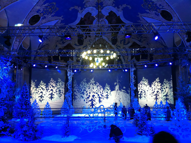 Новогодняя ёлка на Казанском вокзале Легенда о Спящей красавице